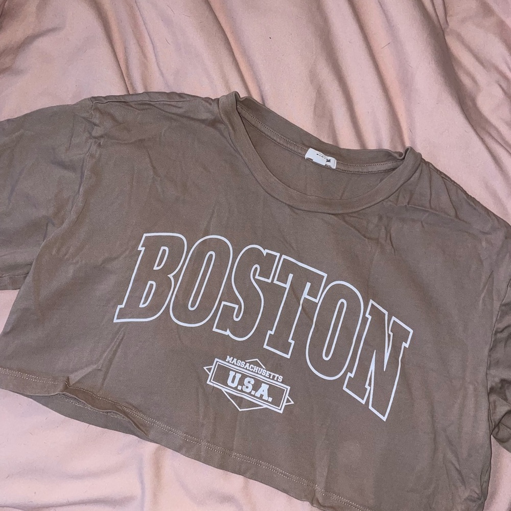 Garage cropped tee